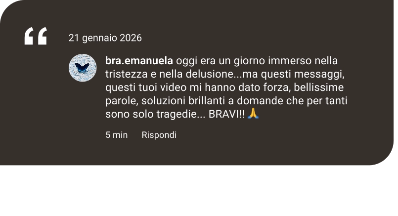 Testimonio destacado de un lector sobre los diálogos.
